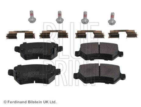 Комплект гальмівних колодок KIA VENGA, OPEL ASTRA, OPEL CORSA, BLUE PRINT (ADG042116)
