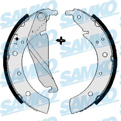Комплект тормозных колодок BMW 5, SAMKO (84680)