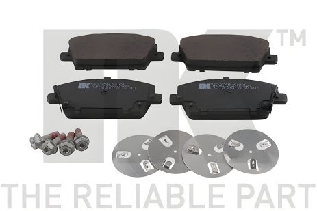 Комплект колодок гальмівних CIVIC HONDA, NK (222638)