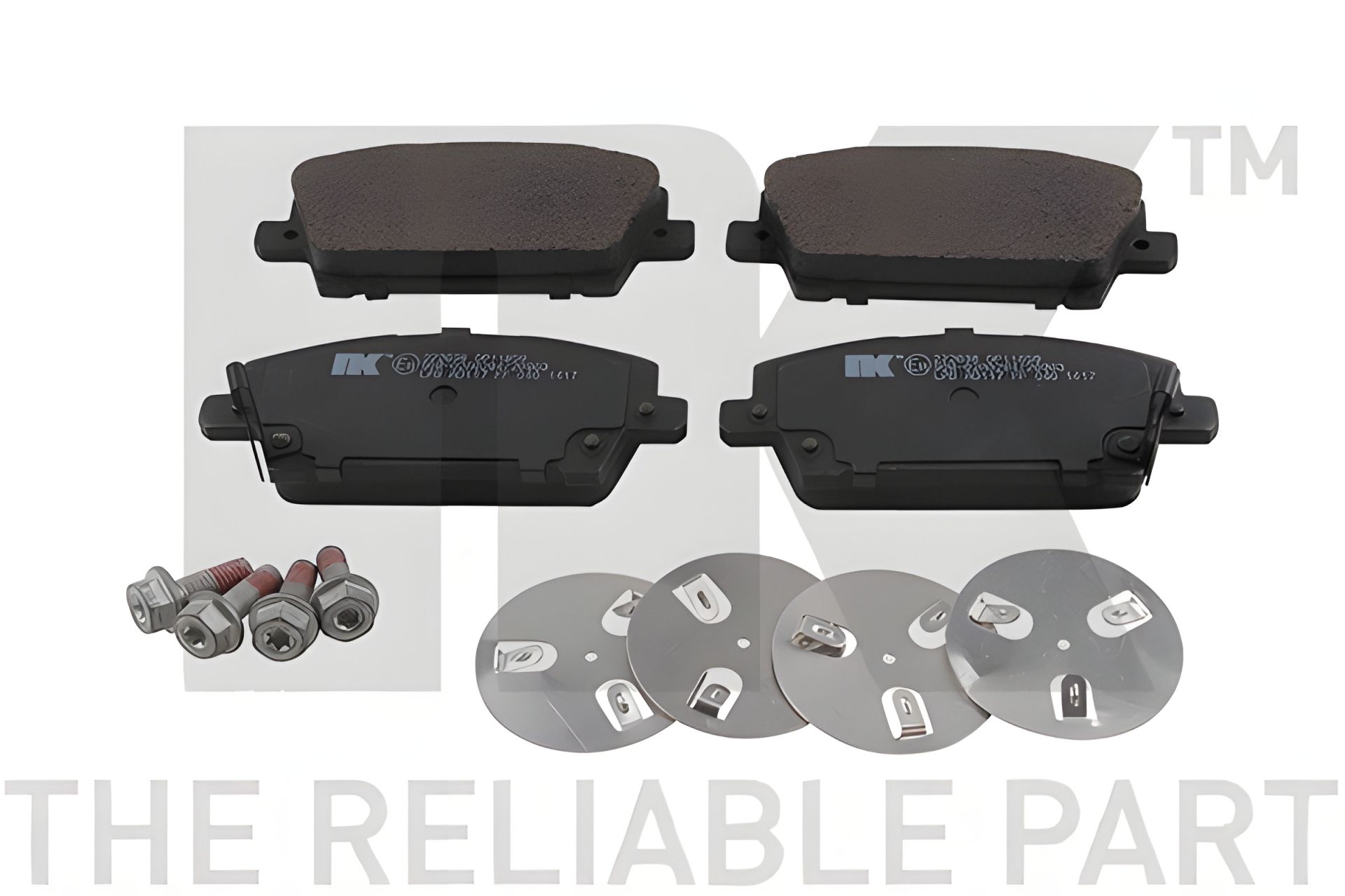 Комплект гальмівних колодок HONDA CIVIC, NK (222638) Комплект гальмівних колодок HONDA CIVIC, NK (222638)