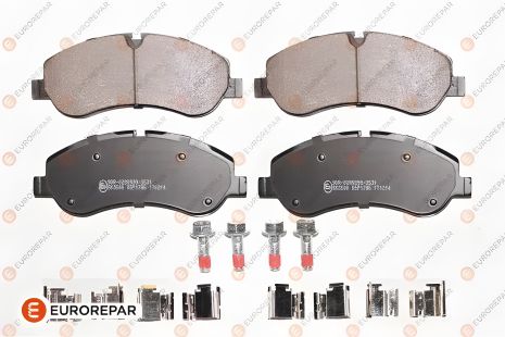 Комплект гальмівних колодок для FORD TRANSIT і FORD TOURNEO, EUROREPAR (1675989980) Комплект гальмівних колодок для FORD TRANSIT і FORD TOURNEO, EUROREPAR (1675989980)