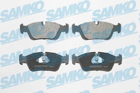 Комплект гальмівних колодок BMW Z4, BMW Z3, BMW 3, SAMKO (5SP331)