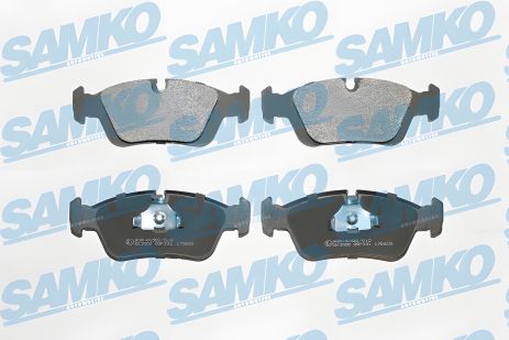 Комплект тормозных колодок BMW Z4, BMW Z3, BMW 3, SAMKO (5SP331)