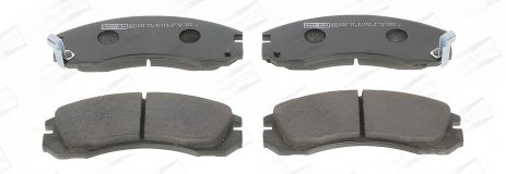 Комплект тормозных колодок для DODGE STEALTH, MITSUBISHI OUTLANDER, MITSUBISHI DELICA от CHAMPION (572370CH) Комплект тормозных колодок для DODGE STEALTH, MITSUBISHI OUTLANDER, MITSUBISHI DELICA от CHAMPION (572370CH)