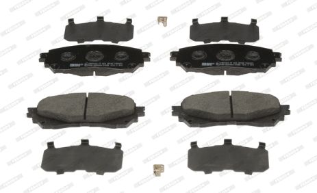 Комплект гальмівних колодок MAZDA 6, FERODO (FDB4891)