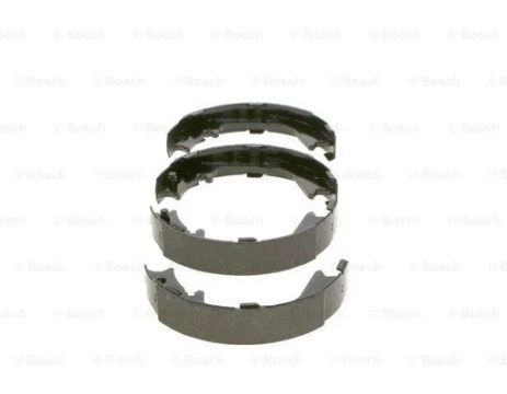 Комплект колодок гальма стоянки MITSUBISHI LANCER, MITSUBISHI OUTLANDER, SPACE, BOSCH (0986487683)