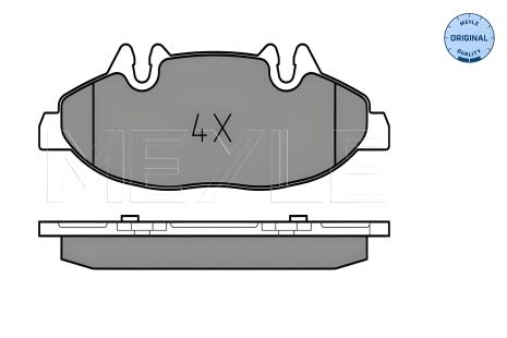 Тормозные колодки набор MB (FJDA), MB MARCO, MB VITO, MEYLE (0252400720) Тормозные колодки набор MB (FJDA), MB MARCO, MB VITO, MEYLE (0252400720)