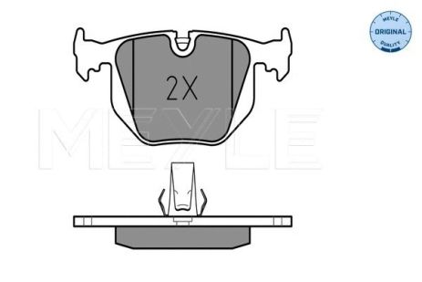 Гальмівних колодок комплект LAND ROVER, BMW X3, BMW Z4, MEYLE (0252148717)