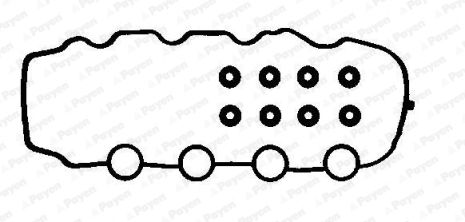 Комплект прокладок кришки ГБЦ HONDA CIVIC, HONDA CITY, HONDA JAZZ, PAYEN (HM5398)