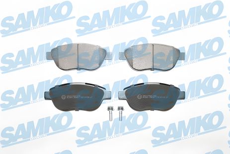 Тормозные колодки для Peugeot 207, Citroën C4, Citroën C3 от Samko (5SP807)