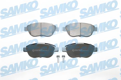 Гальмівні колодки для PEUGEOT 207, CITROËN C4 та CITROËN C3, SAMKO (5SP807) Гальмівні колодки для PEUGEOT 207, CITROËN C4 та CITROËN C3, SAMKO (5SP807)