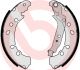 Комплект тормозных колодок DAIHATSU CHARADE, TOYOTA YARIS, TOYOTA AYGO, BREMBO (S83513)