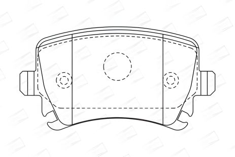 Тормозные колодки для SEAT LEON, VW TOURAN, SKODA OCTAVIA, CHAMPION (573158CH) Тормозные колодки для SEAT LEON, VW TOURAN, SKODA OCTAVIA, CHAMPION (573158CH)