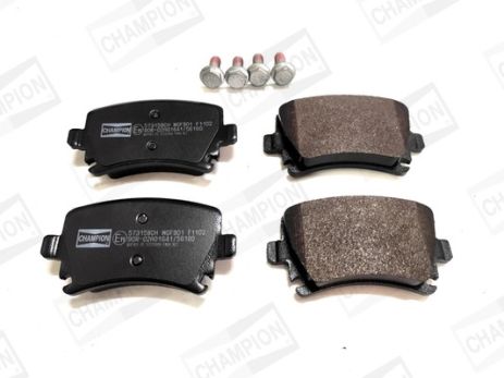 Комплект гальмівних колодок SEAT LEON, VW TOURAN, SKODA OCTAVIA, CHAMPION (573158CH)