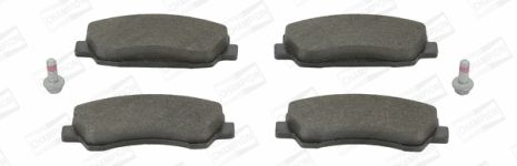 Комплект тормозных колодок PEUGEOT 301, CITROËN C4, CITROËN C-ELYSEE, CHAMPION (573461CH)