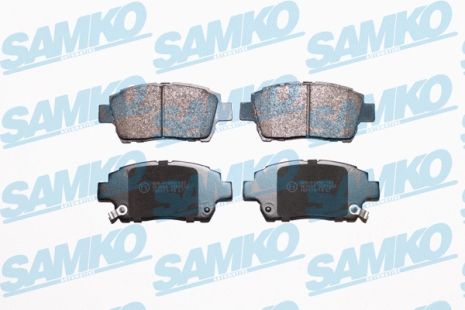 Комплект гальмівних колодок TOYOTA CELICA, TOYOTA YARIS, SAMKO (5SP1062)