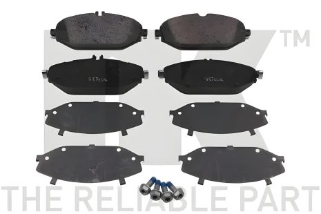 Комплект тормозных колодок для MB E-CLASS, MB C-CLASS, MB CLS от NK (223380) Комплект тормозных колодок для MB E-CLASS, MB C-CLASS, MB CLS от NK (223380)