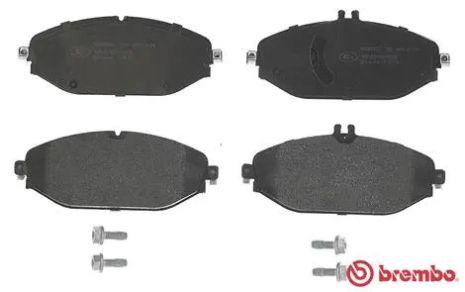 Комплект гальмівних колодок MB (BBDC), MB E-CLASS, MB C-CLASS, BREMBO (P50124)