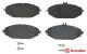 Комплект гальмівних колодок MB (BBDC), MB E-CLASS, MB C-CLASS, BREMBO (P50124) Комплект гальмівних колодок MB (BBDC), MB E-CLASS, MB C-CLASS, BREMBO (P50124)