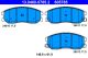Комплект тормозных колодок CHEVROLET CAPTIVA, OPEL ANTARA, ATE (13046057852)