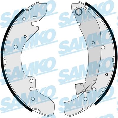 Комплект гальмівних колодок PEUGEOT BOXER, FIAT DUCATO, CITROËN JUMPER, SAMKO (87110)
