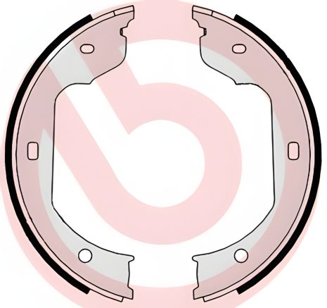 Стояночні гальмівні колодки ALPINA B7, ROLLS-ROYCE WRAITH, VW TRANSPORTER, від BREMBO (S06511)