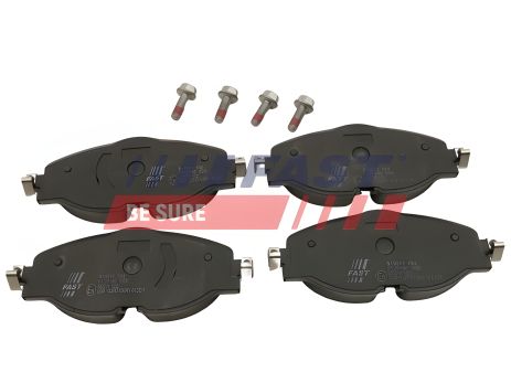 Комплект гальмівних колодок AUDI Q3, SKODA KAROQ, VW CADDY, FAST (FT29180) Комплект гальмівних колодок AUDI Q3, SKODA KAROQ, VW CADDY, FAST (FT29180)