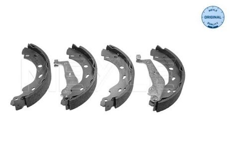 Комплект тормозных колодок SMART FORTWO, SMART ROADSTER, SMART CITY-COUPE, MEYLE (0145330000)