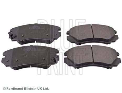 Комплект гальмівних колодок KIA SPORTAGE, HYUNDAI TUCSON, HYUNDAI SONATA, BLUE PRINT (ADG04263)
