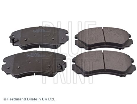 Комплект тормозных колодок KIA SPORTAGE, HYUNDAI TUCSON, HYUNDAI SONATA, BLUE PRINT (ADG04263)