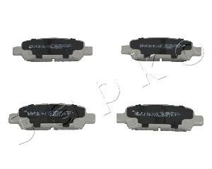 Комплект гальмівних колодок SUBARU LEGACY, SUBARU OUTBACK, SUBARU FORESTER, JAPKO (51702)