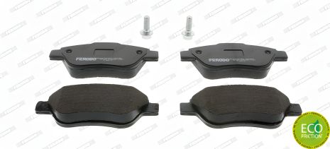 Комплект колодок тормозных PROTON SATRIA, LANCIA MUSA, FIAT BRAVO, FERODO (FDB1666)