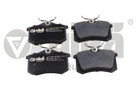 Комплект гальмівних колодок VW JETTA, SEAT CORDOBA, SEAT IBIZA, VIKA (66981100801) Комплект гальмівних колодок VW JETTA, SEAT CORDOBA, SEAT IBIZA, VIKA (66981100801)