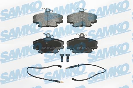 Комплект гальмівних колодок DACIA LOGAN, PEUGEOT 309, RENAULT CLIO, SAMKO (5SP349) Комплект гальмівних колодок DACIA LOGAN, PEUGEOT 309, RENAULT CLIO, SAMKO (5SP349)
