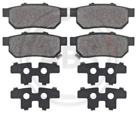 Комплект тормозных колодок HONDA JAZZ, HONDA CITY, HONDA CIVIC, A.B.S. (36870)