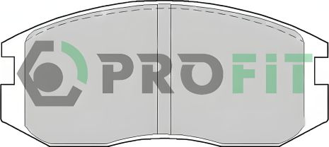 Комплект гальмівних колодок PROFIT DAIHATSU TERIOS, MITSUBISHI COLT, MITSUBISHI LANCER (50000759) Комплект гальмівних колодок PROFIT DAIHATSU TERIOS, MITSUBISHI COLT, MITSUBISHI LANCER (50000759)
