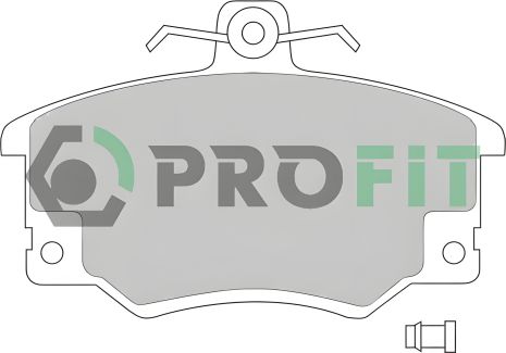 Гальмівних колодок комплект AUTOBIANCHI Y10, LANCIA Y, ALFA ROMEO, PROFIT (50000370)