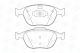 Комплект гальмівних колодок FORD TRANSIT, FORD TOURNEO, FORD FIESTA, CHAMPION (573085CH) Комплект гальмівних колодок FORD TRANSIT, FORD TOURNEO, FORD FIESTA, CHAMPION (573085CH)