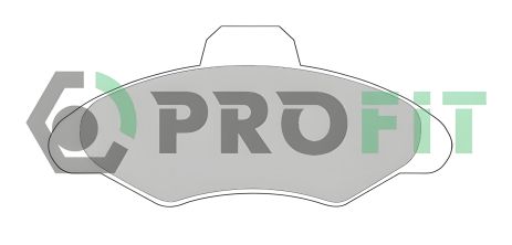 Набор тормозных колодок FORD ESCORT, PROFIT (50000617)