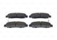 Комплект тормозных колодок KIA SORENTO, BOSCH (0986494884)