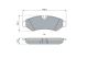 Комплект гальмівних колодок MB SPRINTER, MB eSPRINTER, BOSCH (0986460026)