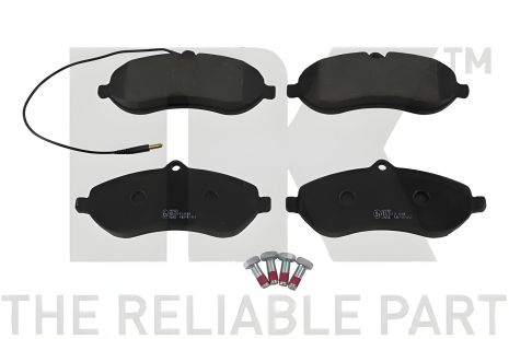 Комплект гальмівних колодок для TOYOTA PROACE, FIAT SCUDO, PEUGEOT EXPERT, NK (221961) Комплект гальмівних колодок для TOYOTA PROACE, FIAT SCUDO, PEUGEOT EXPERT, NK (221961)