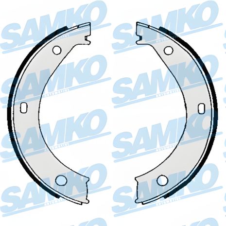 Стояночный тормоз комплект колодок ALPINA ROADSTER, MASERATI GHIBLI, BMW Z8, SAMKO (84690)