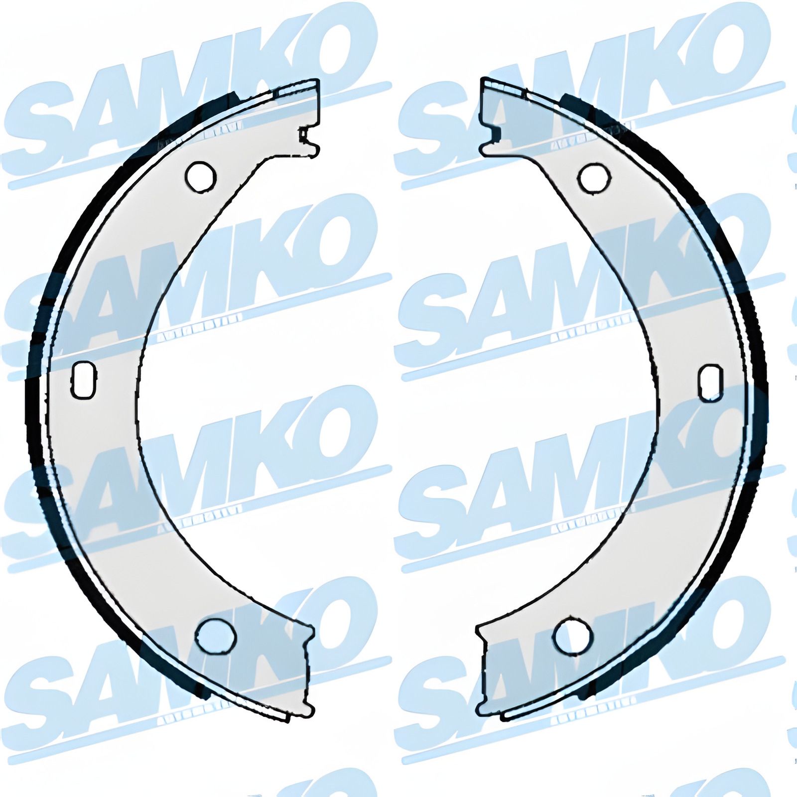 Комплект колодок гальма стоянки для ALPINA ROADSTER, MASERATI GHIBLI, BMW Z8, SAMKO (84690) Комплект колодок гальма стоянки для ALPINA ROADSTER, MASERATI GHIBLI, BMW Z8, SAMKO (84690)