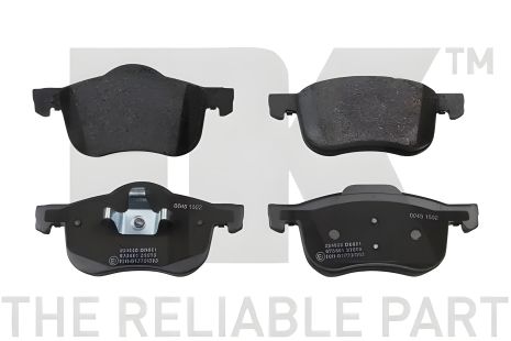 Набір гальмівних колодок VOLVO S80, XC70, S60, NK (224820) Набір гальмівних колодок VOLVO S80, XC70, S60, NK (224820)