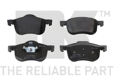 Набор тормозных колодок VOLVO S80, VOLVO XC70, VOLVO S60, NK (224820) Набор тормозных колодок VOLVO S80, VOLVO XC70, VOLVO S60, NK (224820)