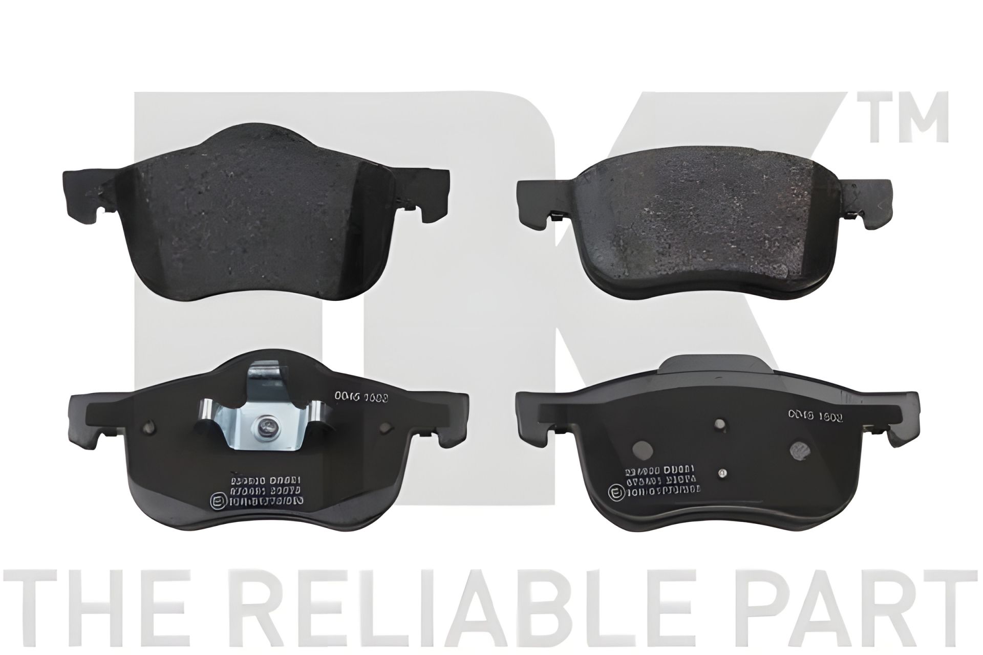 Набір гальмівних колодок VOLVO S80, XC70, S60, NK (224820) Набір гальмівних колодок VOLVO S80, XC70, S60, NK (224820)