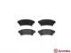 Комплект тормозных колодок TOYOTA CROWN, LEXUS RC, LEXUS IS, BREMBO (P83132)