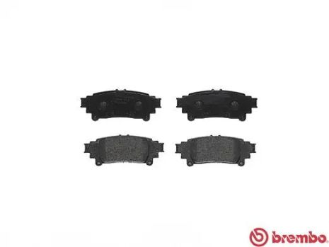 Комплект тормозных колодок TOYOTA CROWN, LEXUS RC, LEXUS IS, BREMBO (P83132)