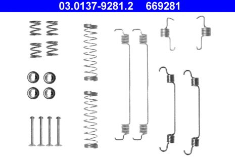 Комплектующие, тормозная колодка, DS DS, PEUGEOT 208, ATE (03013792812)
